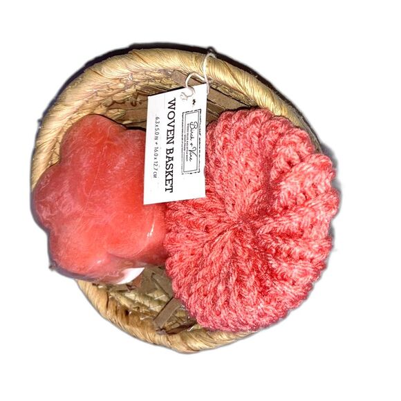 Soap Infused Sponge Cotton Candy Scent with Scrubby Sponge Gift Set - Picture 6 of 11